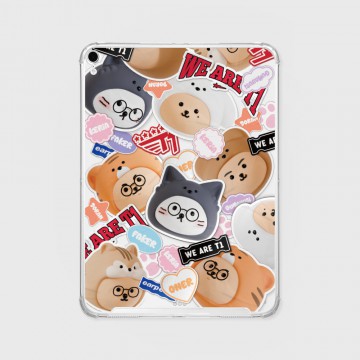 [어프어프XT1]도오페구케 콜라주(아이패드-클리어하드)(DOFGK 포토카드 랜덤 증정)